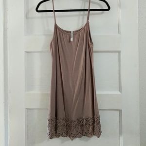 Beige Layering Tank Top